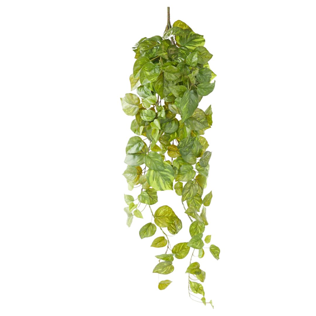 Artificial Hanging Pothos Bush 97cm Desflora