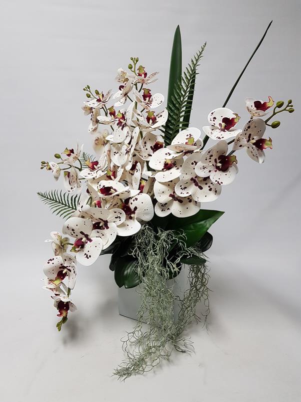 Artificial Orchid Arrangement "Odette" Desflora