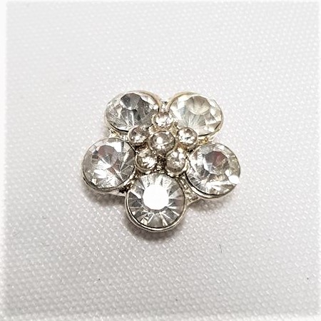 Rhinestone Mini Button - Style 7