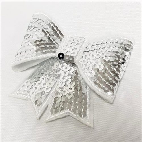 Sparkle Silver Heart Embellishment - Style 1
