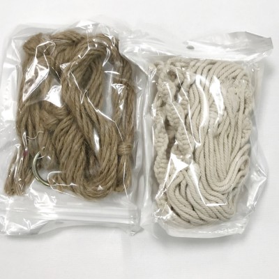 Macramé Plant Hanger Cream - Image 3