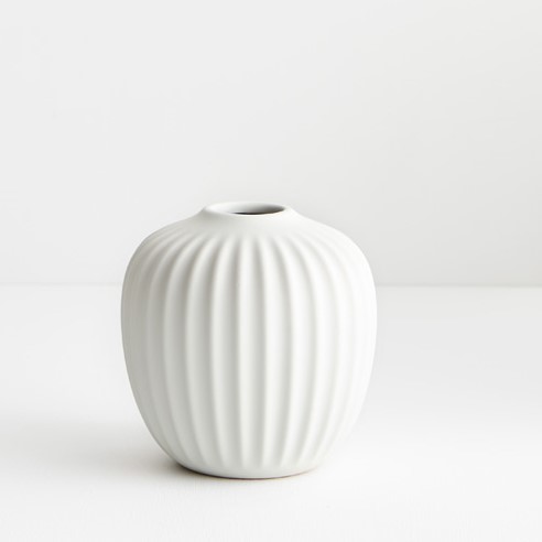 Vase Babu Pale White 13.5cm