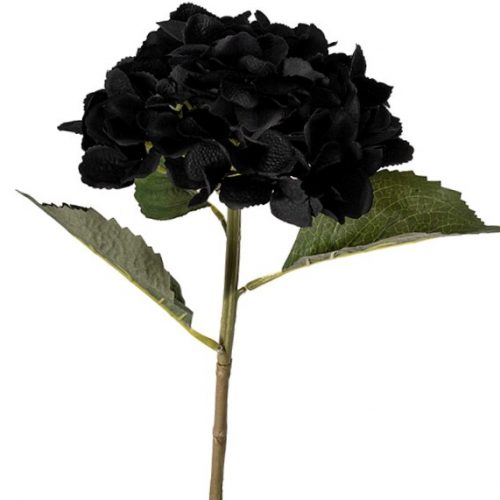 Artificial Hydrangea Black 52cm