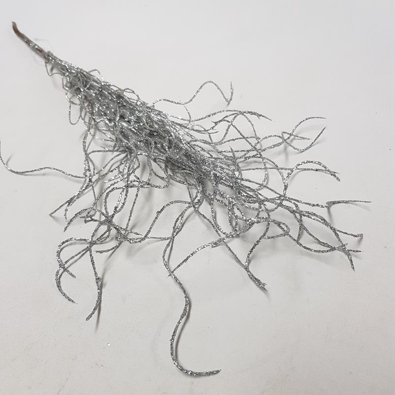 Glitter Grass Silver 48cm - Image 2