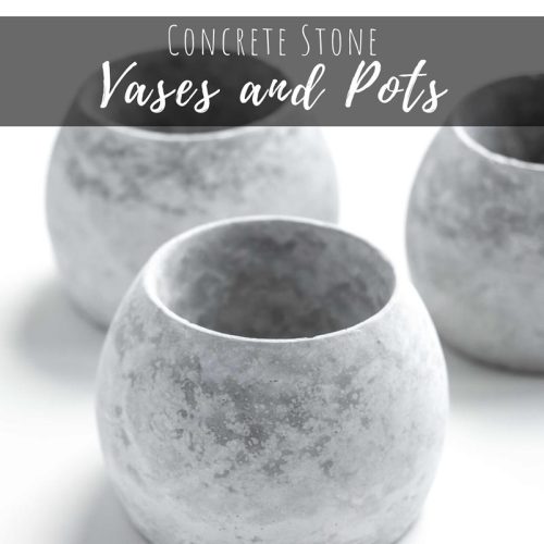 Concrete Stone Vases & Pots