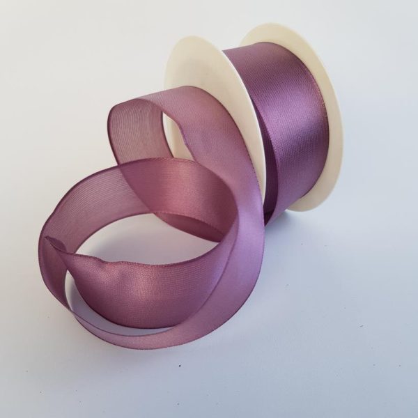 Satin Ribbon Single sided 15mm Ivory