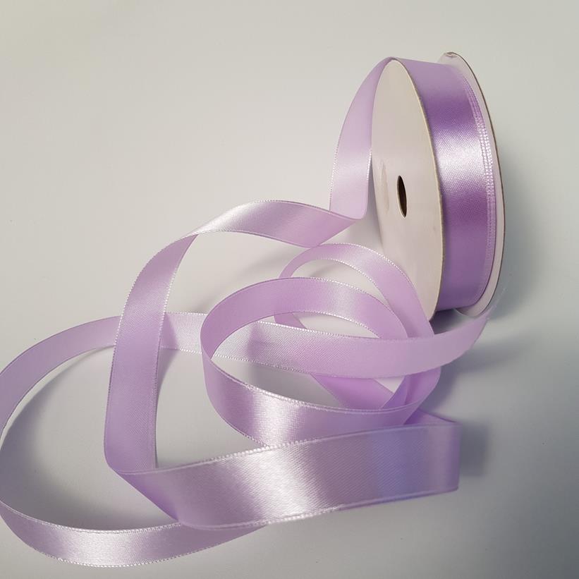 Satin Ribbon Single sided 15mm Ivory