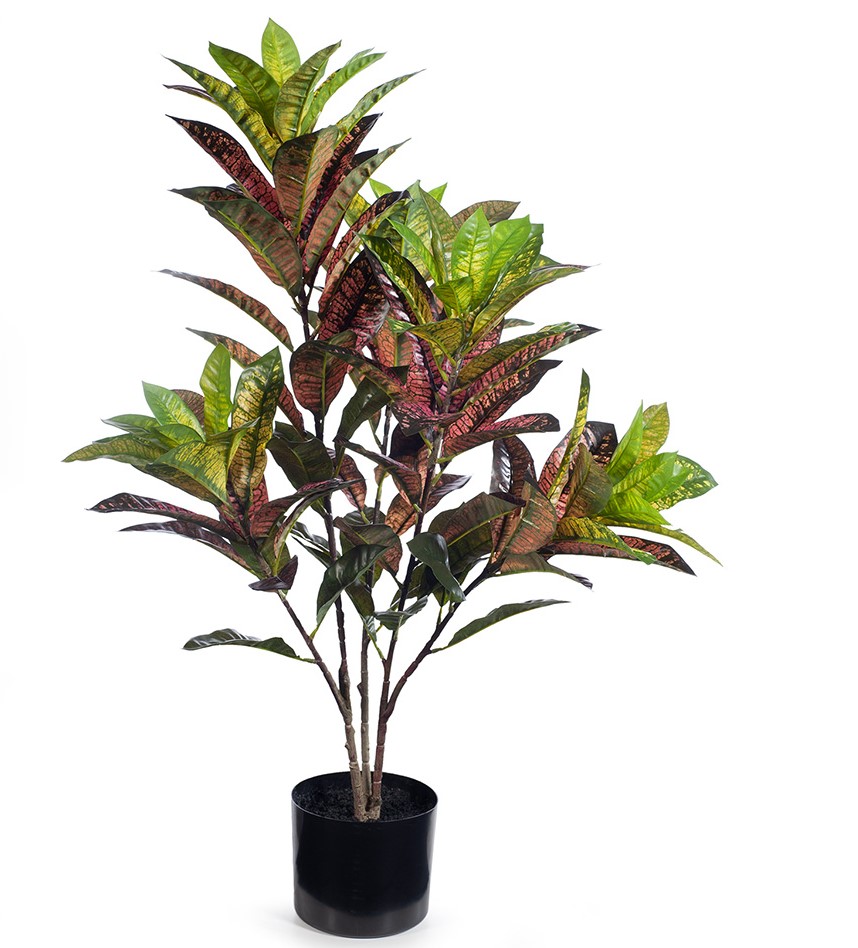 Artificial Croton Plant 88cm Desflora