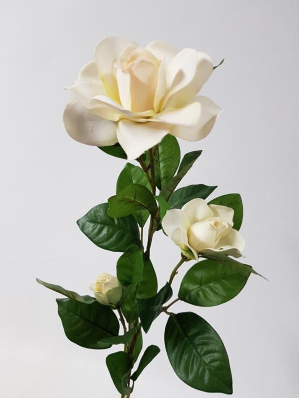 Artificial Gardenia Cream 67cm - Desflora