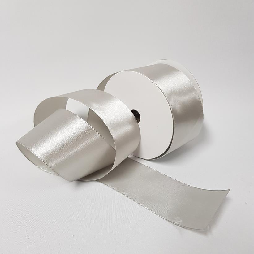 Satin sale ribbon silver