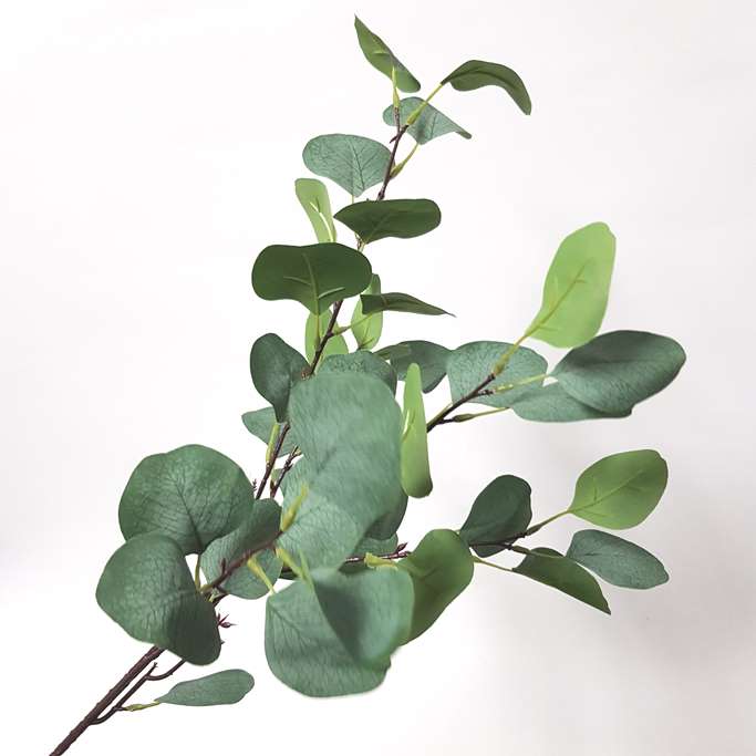 Faux Eucalyptus Grey/Green 92cm - Image 2