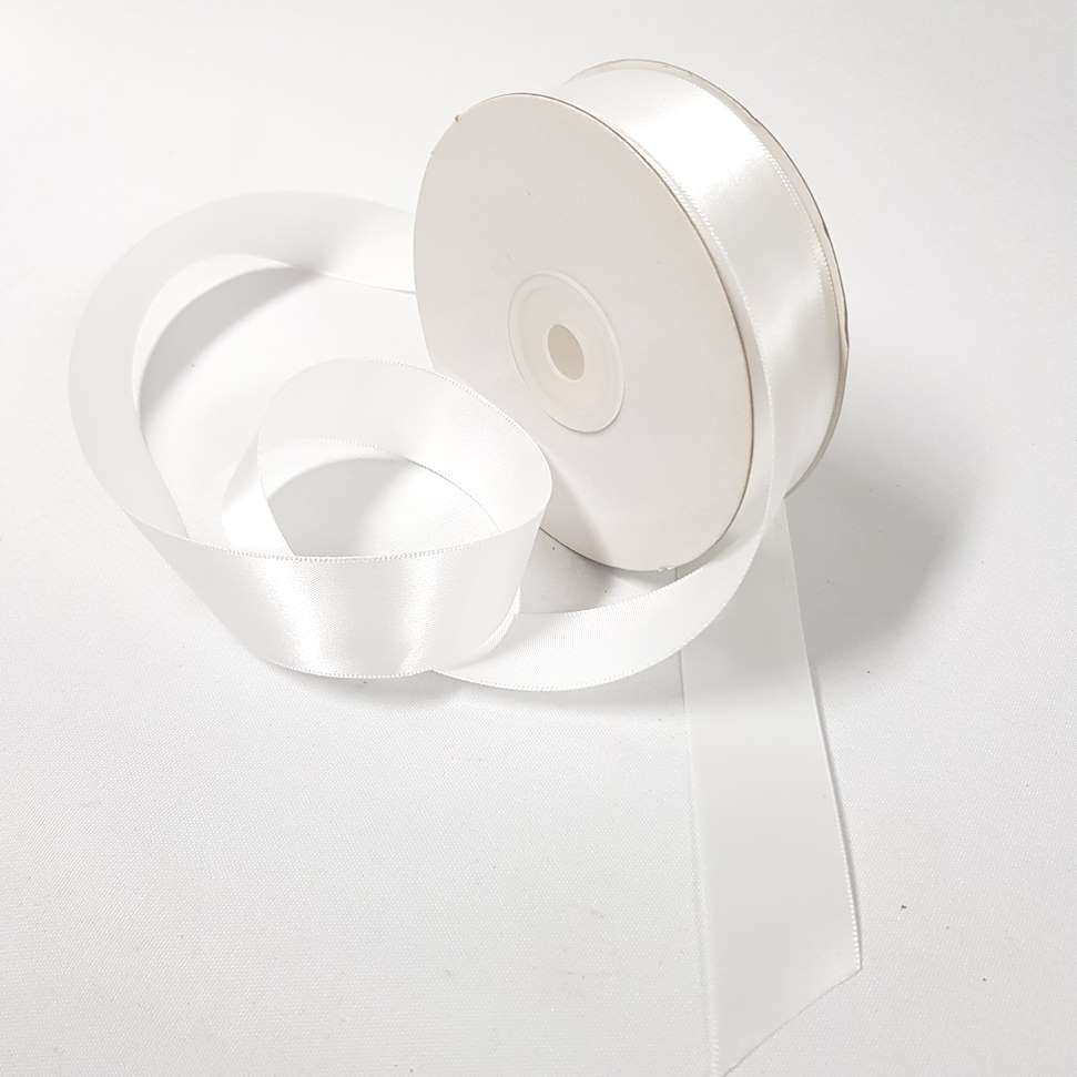 Red Satin Ribbon Solid Fabric Ribbons Roll For Valentine′s Day Crafts Chair - Metallic Ribbon...