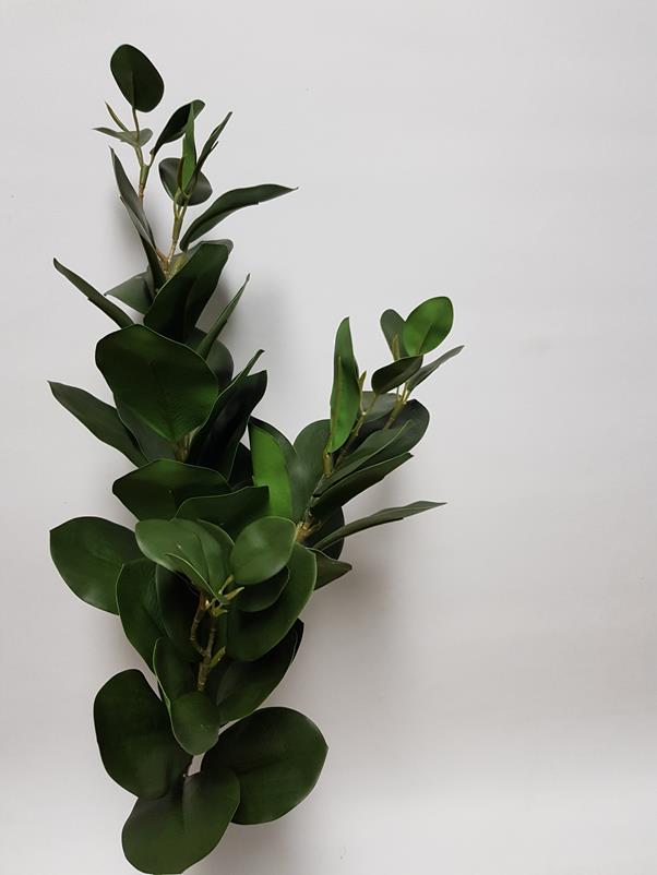 Artificial Benn Leaf Dark Green 74cm
