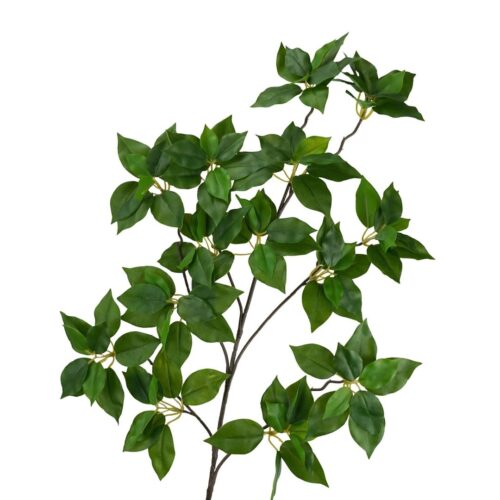 Artificial Curtain Fig Leaf Spray 71cm