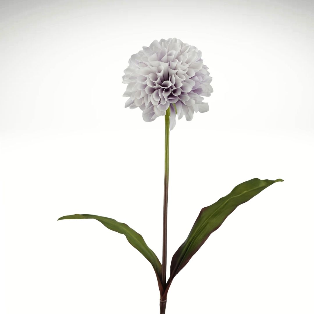 Chrysanthemum Pompom Light Purple 72cm