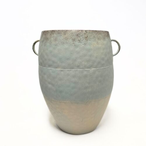 Metal Vase Ocean Evander Urn 40cm