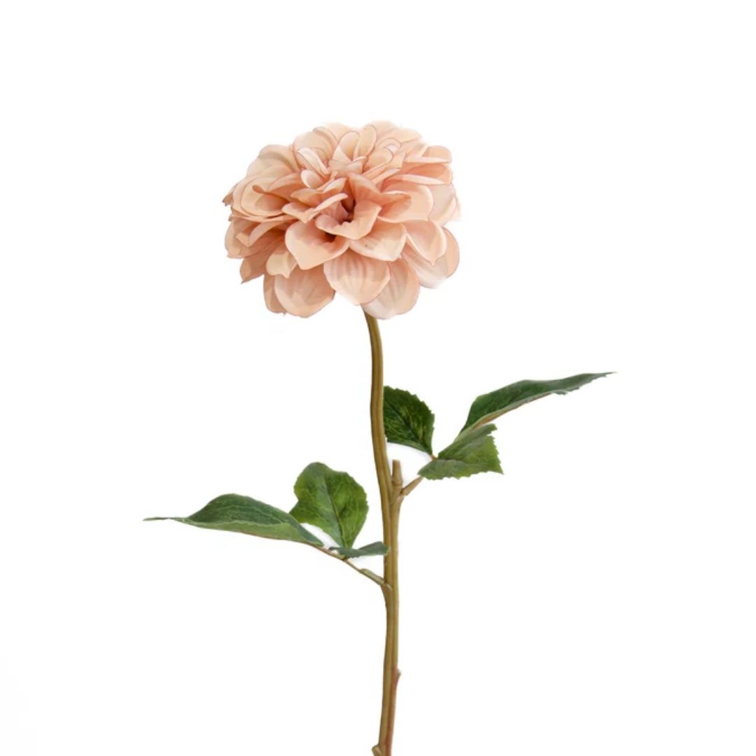 Artificial Dahlia zaylee Cream Pink 57cm