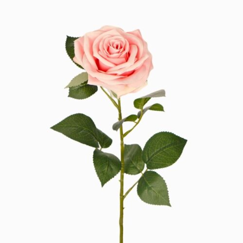 Artificial Rose Alanas Coral 64cm