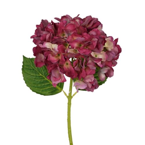 Real Touch Hydrangea Nova Plum 50cm