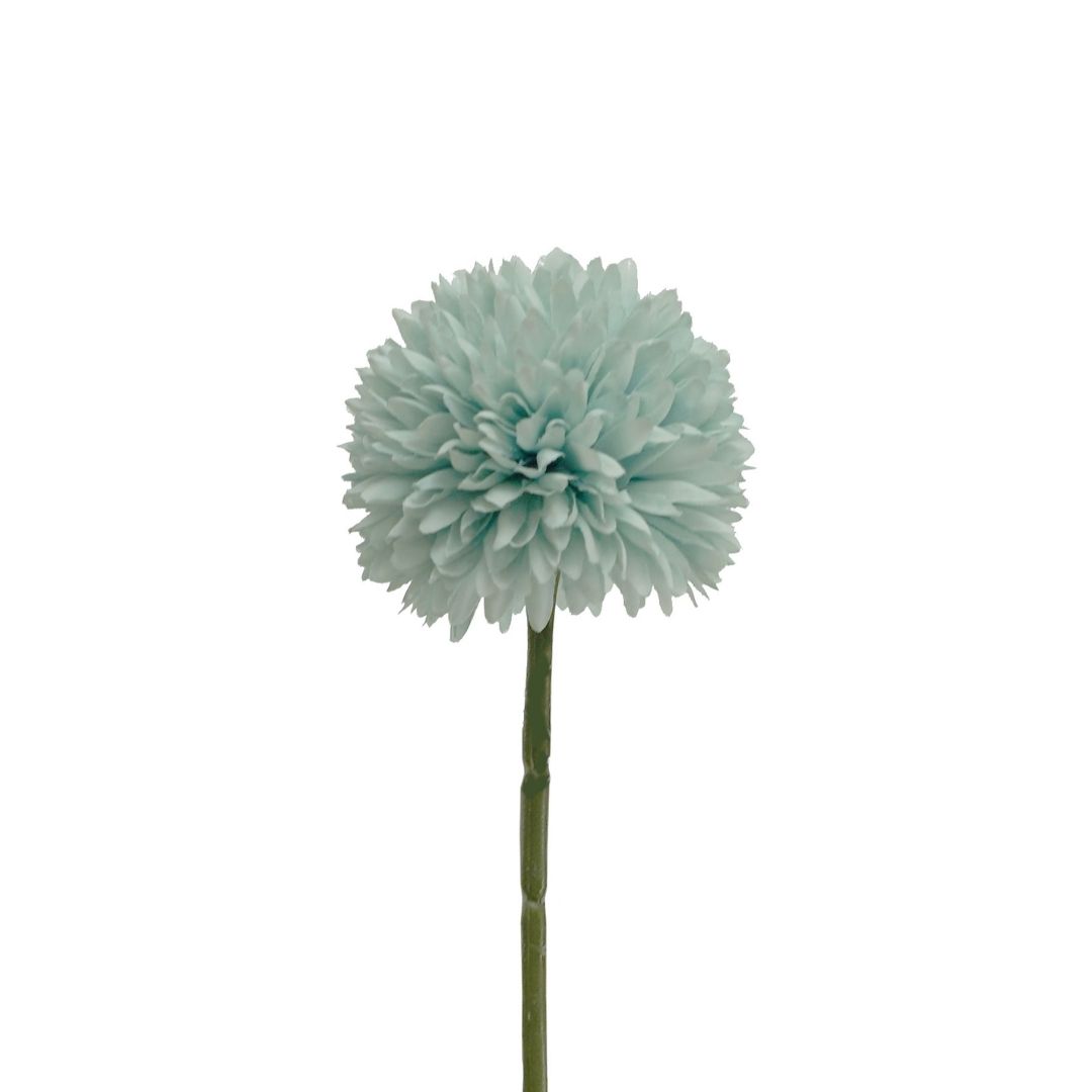 Artificial Disbud Dusty Blue 29cm