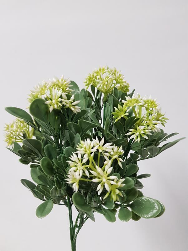 Cream Seeded Berry Bush 31cm - Image 2