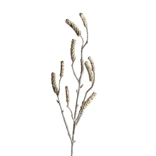 Artificial Bottlebrush Pod Spray 87cm