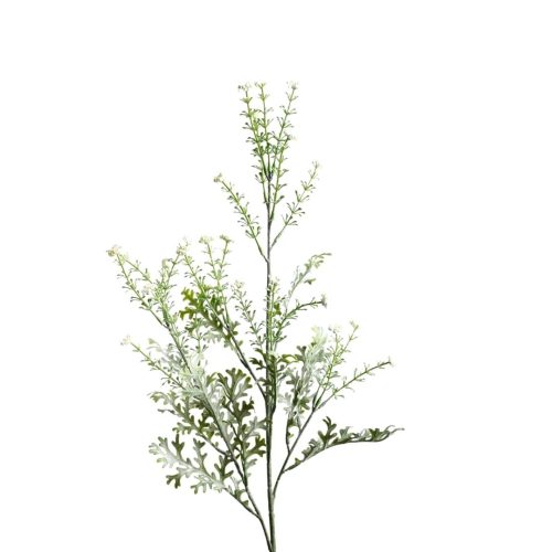 Petite Wild Flower Spray White 76cm