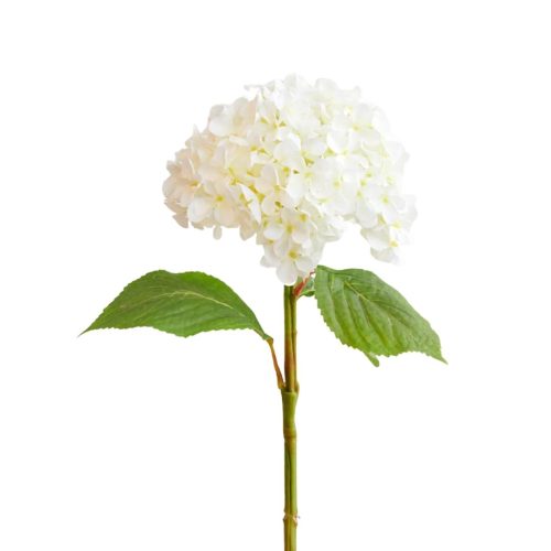 Artificial Hydrangea Indigo White 55cm