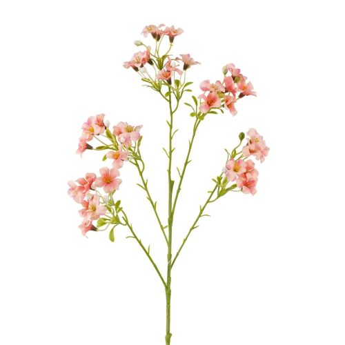 Artificial Peach Blossom Spray 66cm