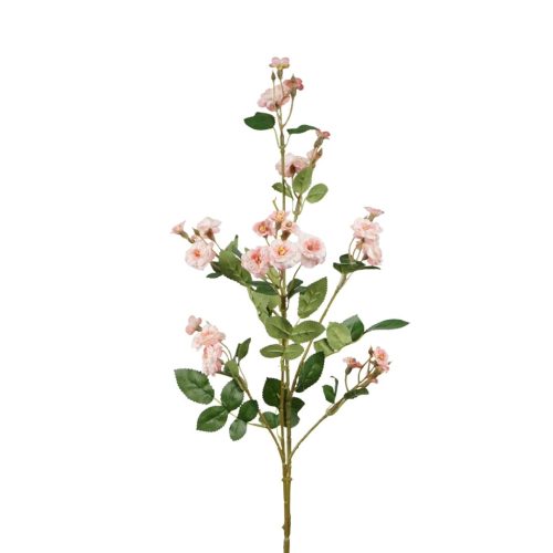 Mini Garden Rose Spray Pink 75cm