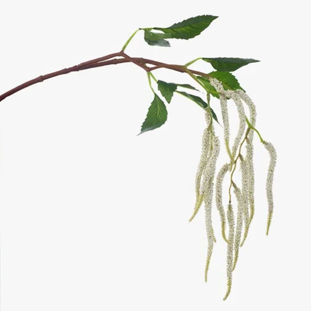 Artificial Amaranthus White 87cm