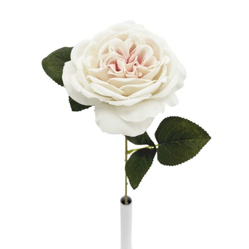 Artificial David Austin Rose Soft Pink 50cm