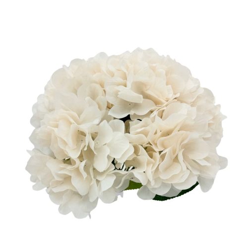 Hydrangea Bunch Ruthy 6H Ivory 44cm