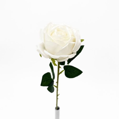 Artificial Rose Kaylee White 53cm