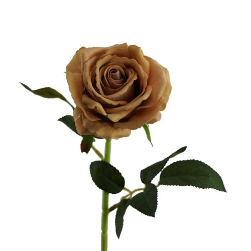 Artificial Rose Velvet Latte 54cm
