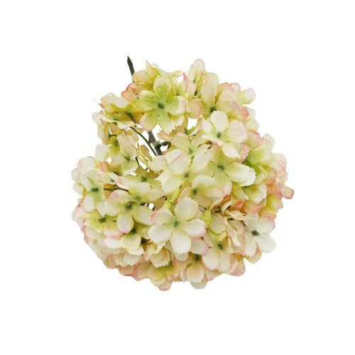 Artificial hydrangea Celeste Green Peach 36cm