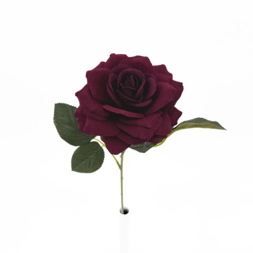 Velvet Rose Elise Burgundy 50cm
