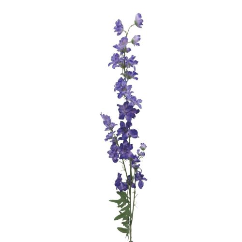 Artificial Delphinium Slender Purple 108cm with purple flowers on a tall slender stem