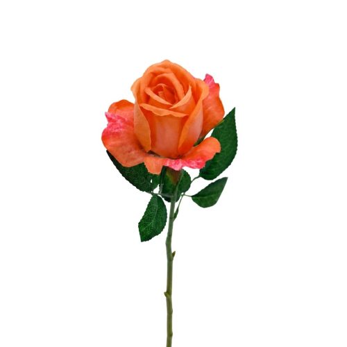 Artificial Rose Bonnibelle Orange 50cm