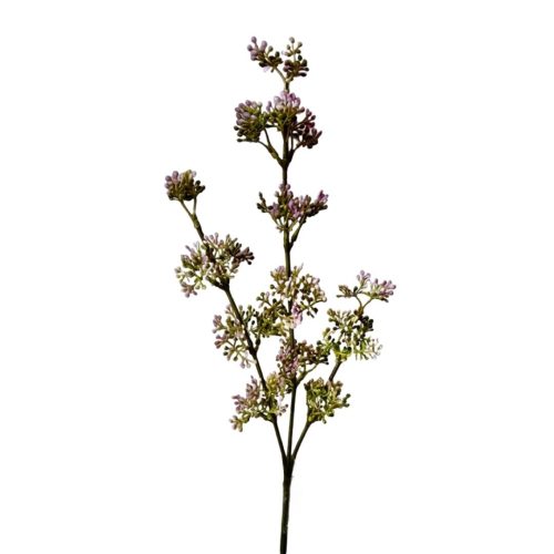 Artificial Sedum Cluster Spray White 58cm