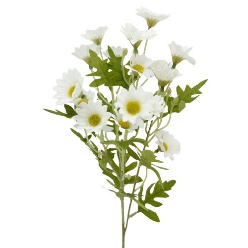 Artificial Daisy Spray Maisie White 53cm with white daisy-style flowers