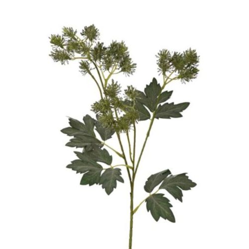 Green artificial wild thistle spray