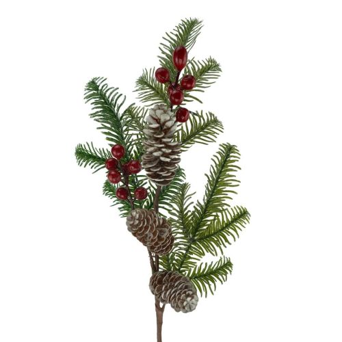 Pine Cone Christmas Stem 60cm