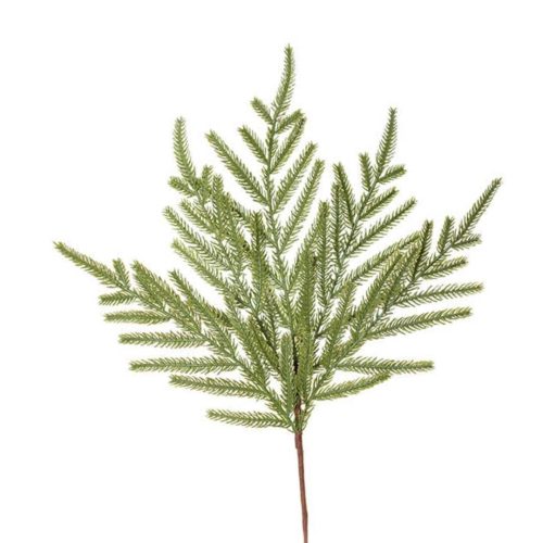 Real-touch artificial spruce pine foliage spray